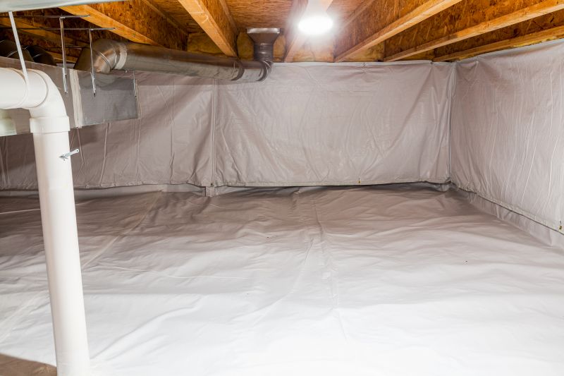 Crawlspace with Encapsulation System